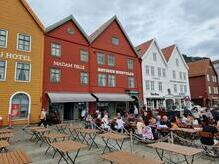 historischer Stadtteil Brygge - Bergen