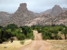 Napoleonhut in der Umgebung von Tafraoute, Anti - Atlas