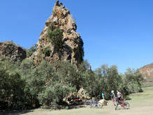 Velo-Safari im Hell's Gate Nationalpark, Kenia