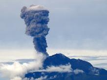 Eruption des Tungurahua (5023 m)