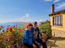 Aussicht von unserer Ecolodge auf den Titicacasee