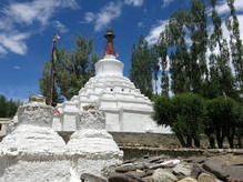 Go-Mang Stupa (9. Jh.) in Leh