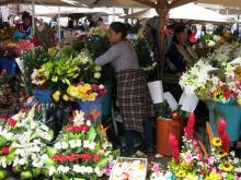 Mercado de las flores - Cuenca