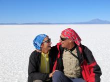 Salar de Uyuni, Bolivien