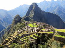 Geheimnisvolles Machu Picchu (2360 m), schönstes Zeugnis der Inkazeit