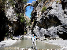 13 km lange Raganello-Schlucht bei Cívita