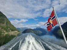 Bootsfahrt über den Eidfjord