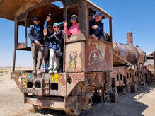 Eisenbahnfriedhof bei Uyuni