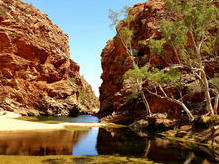 Ellery Creek Big Hole,  West Mac Donnell Nationalpark