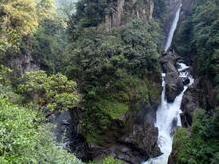 Wasserfall des Rio Pastaza, Baños