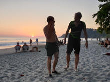 Am Strand in der Nähe des Manuel Antonio Nationalparkes