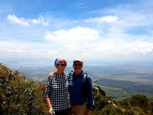 Auf dem Vulkan Longonot (2'780 m)