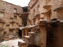 Getreidespeicher (Agadir) Tasguent aus dem 11. Jahrhundert, nordöstlich von Tafraoute