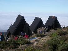 Die Horombo Huts auf 3780 Meter am Kilimanjaro