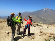 Auf dem Guajara (2715 m) mit Blick auf den Teide (3718 m)