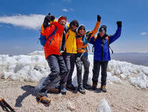 auf dem Gipfel des Acotango (6052 m)