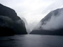 mystische Stimmung auf unserer 2-tägigen Schiffstour im Doubtful Sound