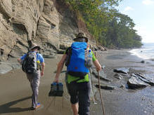 6 h Wanderung aus dem Corcovado Nationalpark hinaus