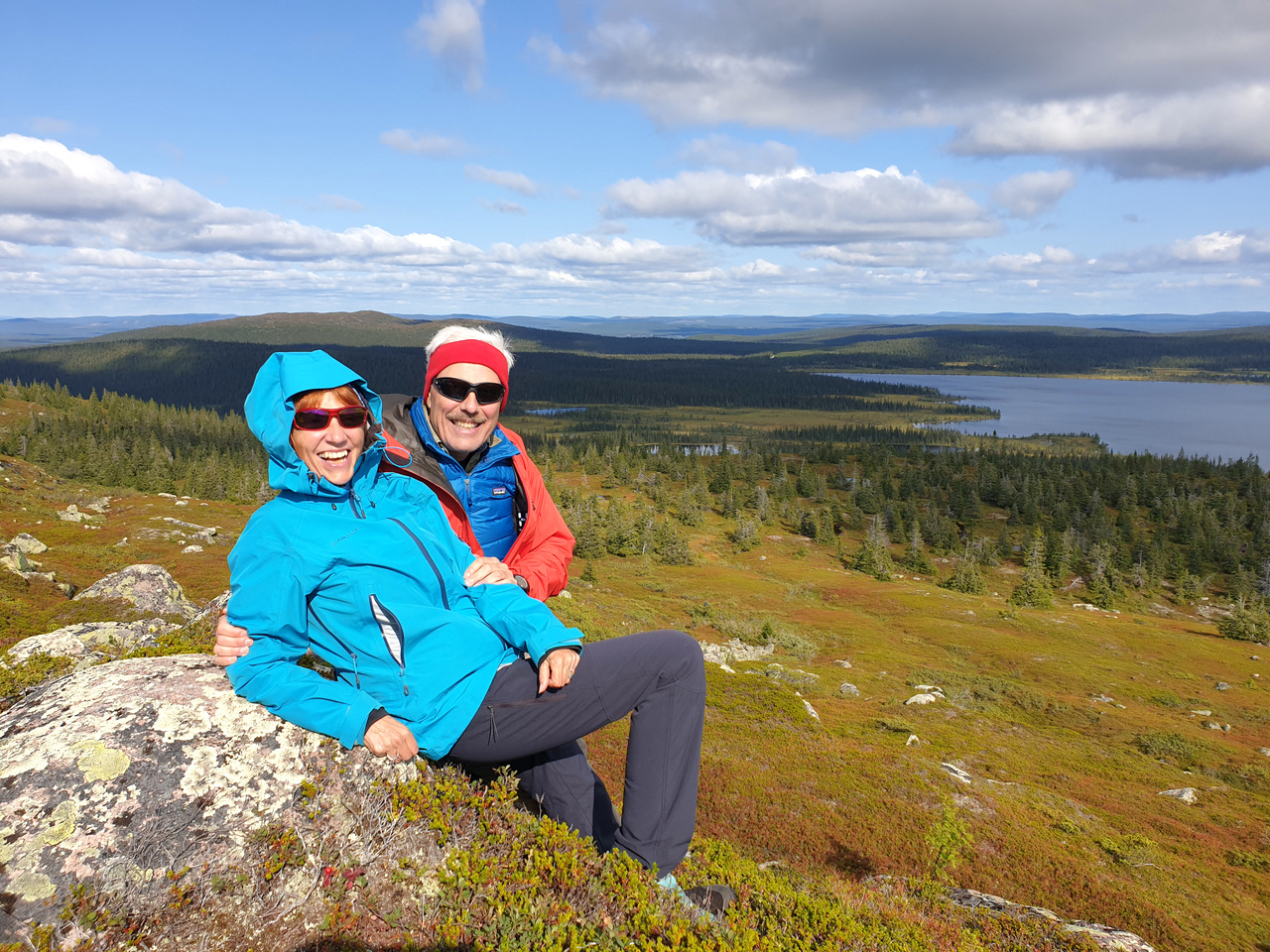 Sommerwanderung am Polarkreis, Schweden Sommerwanderung am Polarkreis, Schweden
