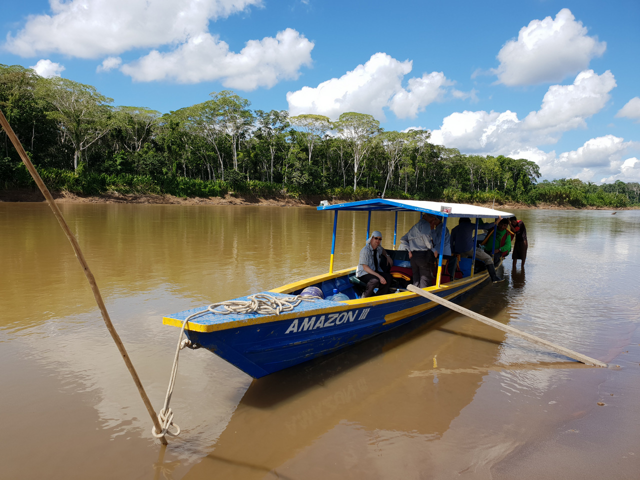 auf dem Rio Madre de Dios, Amazonas - Peru auf dem Rio Madre de Dios, Amazonas - Peru